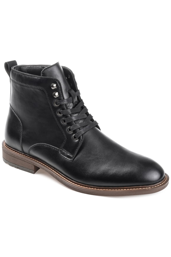 Vance Mens Langford Lace-up Round Toe Ankle Boot