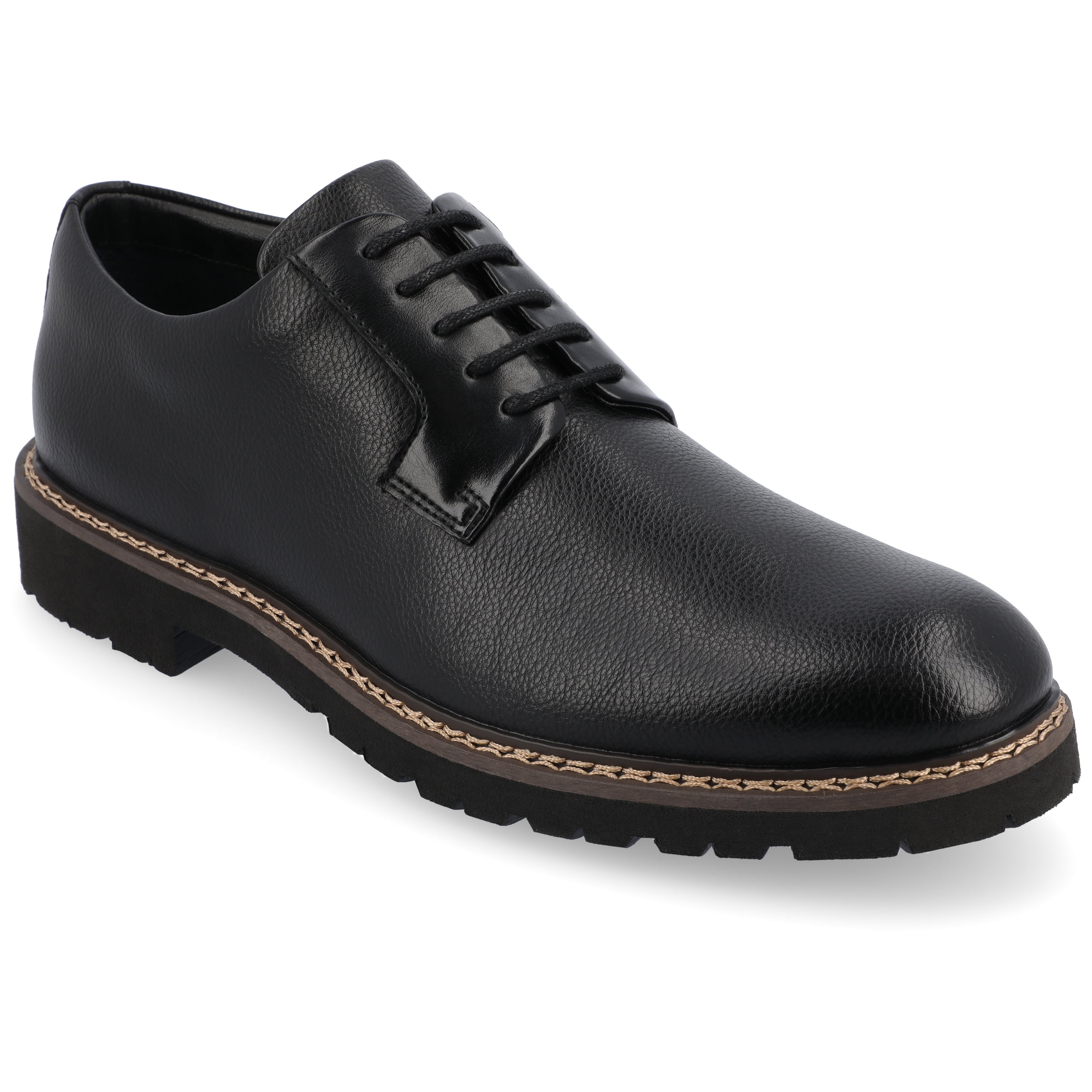 Vance Mens Martin Plain Toe Lace-up Derby