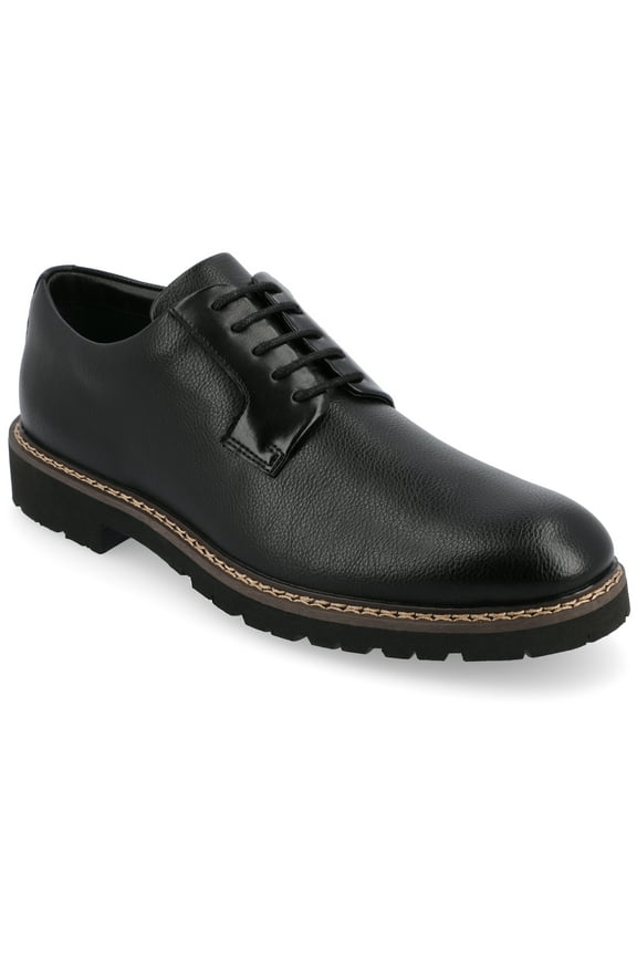 Vance Mens Martin Plain Toe Lace-up Derby