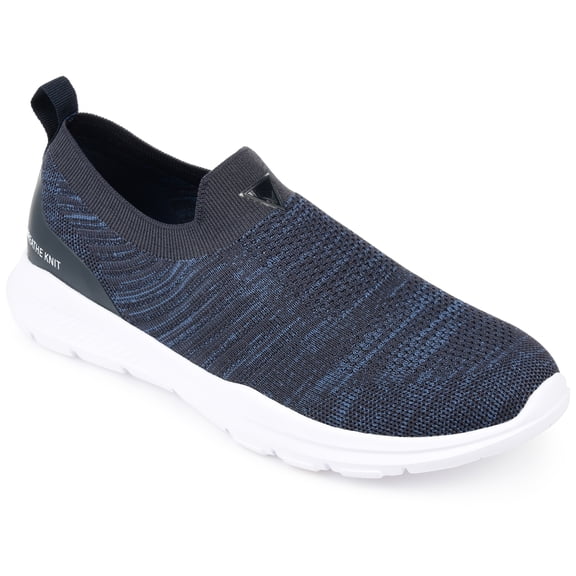 Vance Mens Pierce Knit Slip-on Walking Sneaker