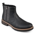 thumbnail image 1 of Vance Mens Pratt Zip-up Round Toe Chelsea Boot, Widths Available, 1 of 9