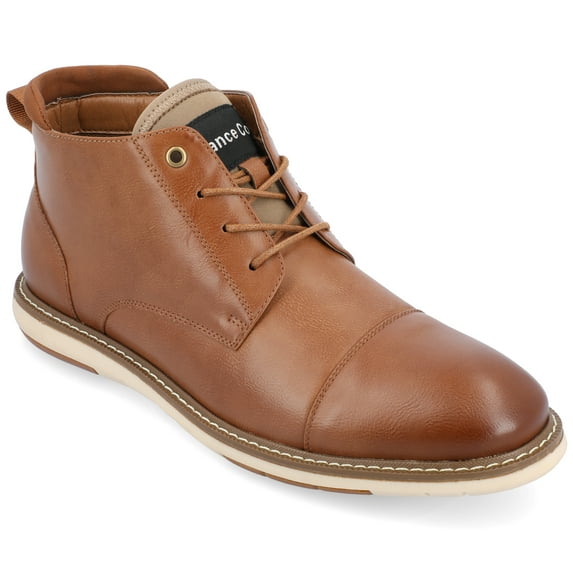 Vance Mens Redford Lace-up Cap Toe Chukka Boot