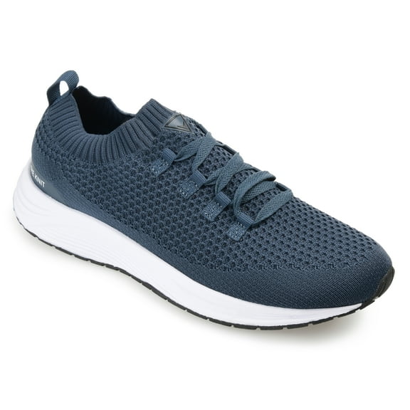 Vance Mens Rowe Knit Lace-up Walking Sneaker
