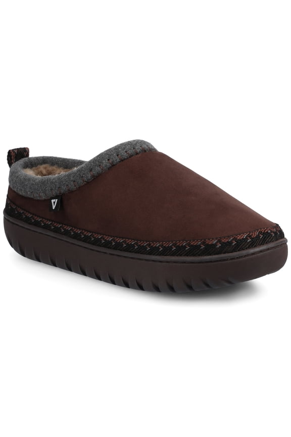 Vance Mens Weller Shearling Clog Slipper