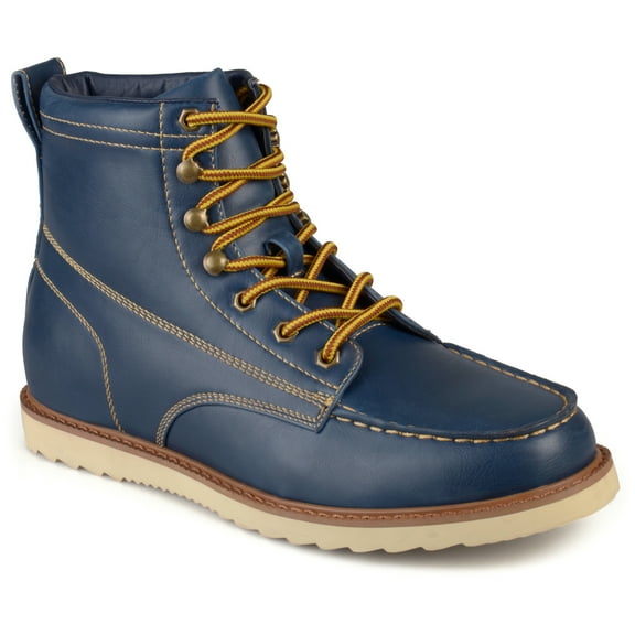 Vance Mens Wyatt Lace-up Moc Toe Ankle Boot