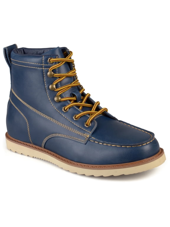 Vance Mens Wyatt Lace-up Moc Toe Ankle Boot