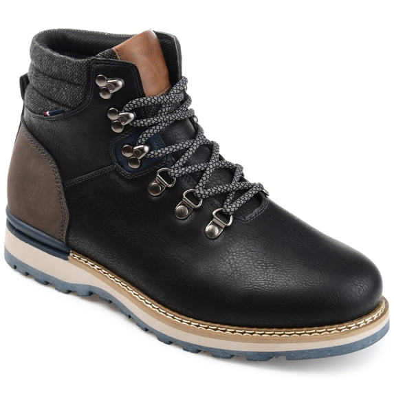 Vance Mens Zane Tru Comfort Foam Lace-up Round Toe Ankle Boot