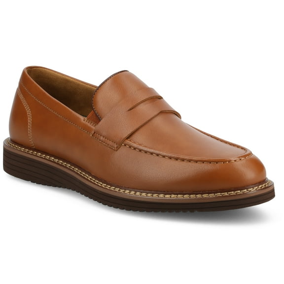 Vance Princeton Wide-width Slip-on Hybrid Penny Loafer Casual Dress Shoe