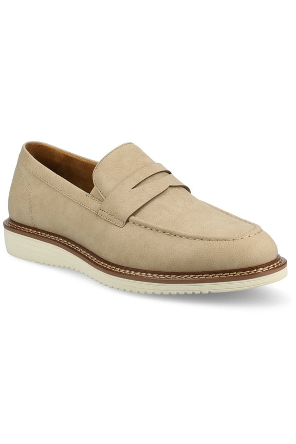 Vance Princeton Wide-width Slip-on Hybrid Penny Loafer Casual Dress Shoe