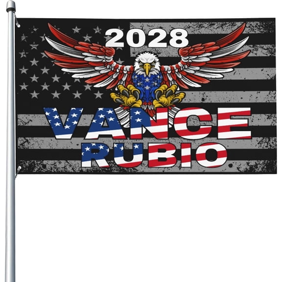 Vance Rubio 2028 flag Jd Vance For 48th President 3x5 Flags Decoration Banner Outdoor Yard Flag