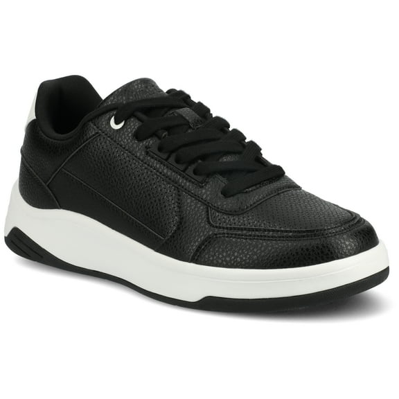 Vance Mens Swift Comfort Perforated Low Top Flexible Sneaker, Widths Available