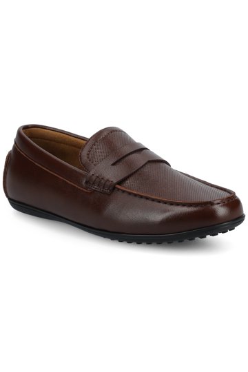 Vance Co. Mens Loafers in Mens Shoes | Brown - Walmart.com display picture 1