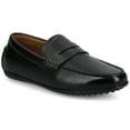 thumbnail image 1 of Vance Mens Yates Comfort Perforated Slip-on Flexible Driving Penny Loafer, Widths Available, 1 of 9