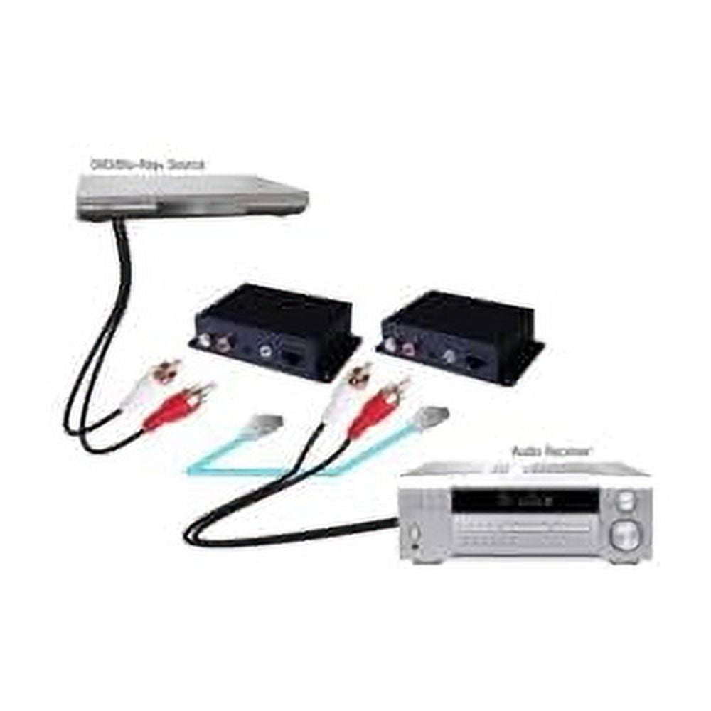 Vanco 280535 Analog Audio Over Cat5e/Cat6 Cable Extender - Walmart.com