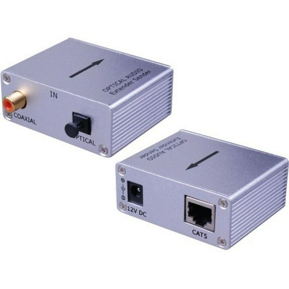 Vanco Digital Audio (Optical or Coax) over Cat5e/Cat6 Cable Extender/Balun