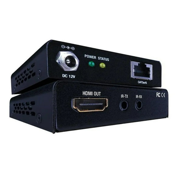 Vanco EVEX2006 Evolution Ultra Slim HDMI Single Cat5e/6 Cable Extender with PoE