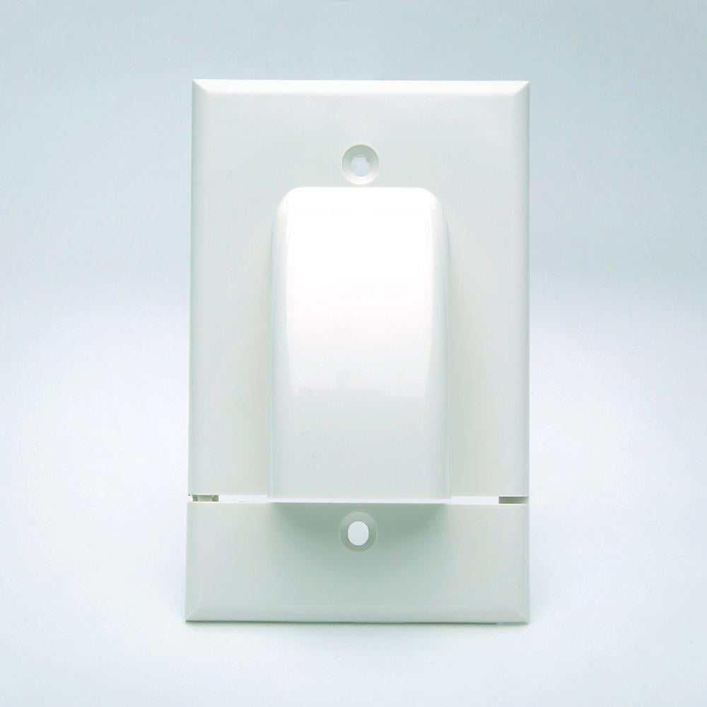 Vanco Hinged Bulk Cable Wall Plate