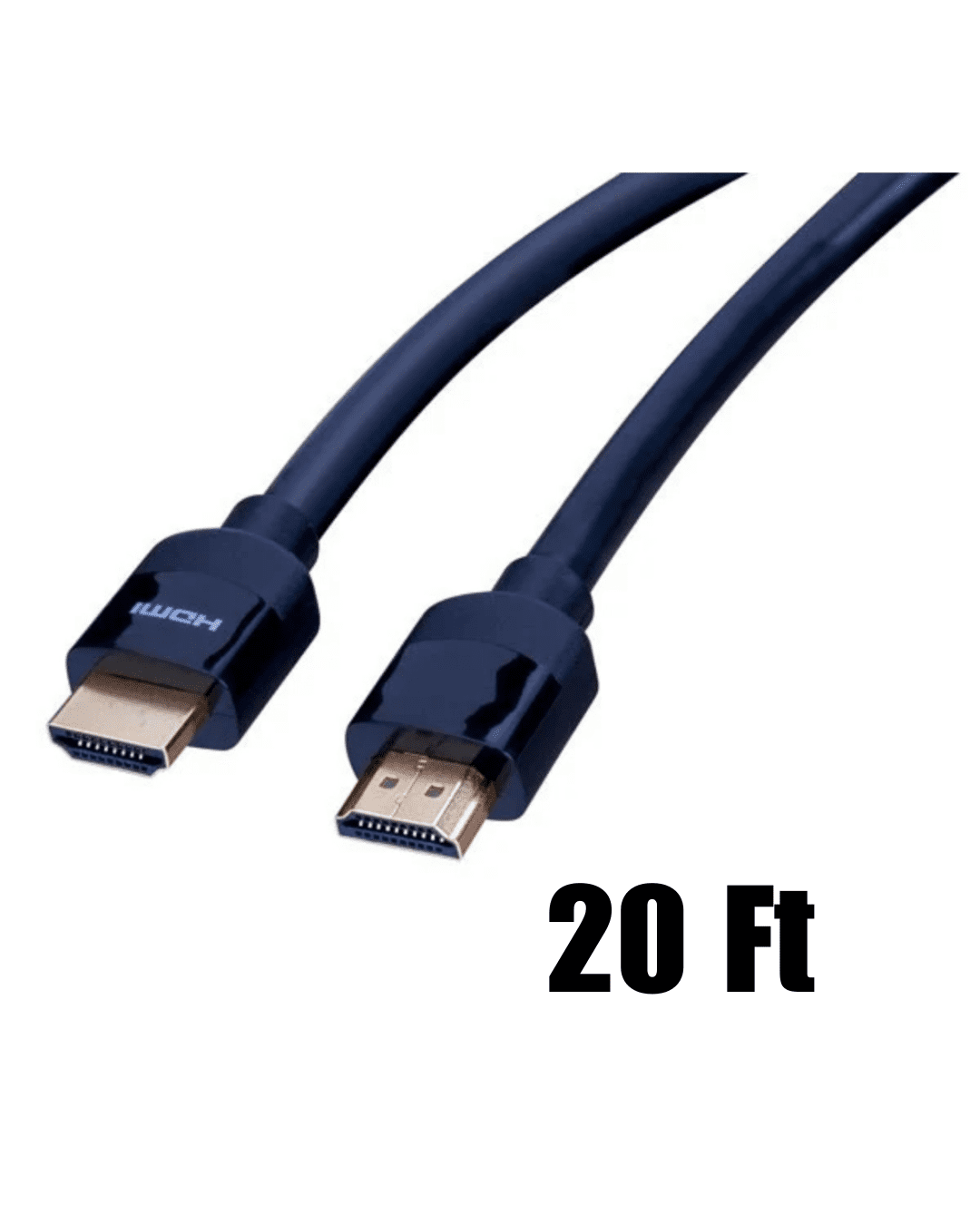 Vanco PROHD High Speed HDMI 4K/UltraHD HDR/ARC 18Gbps Cables Ethernet Black 20ft