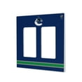 thumbnail image 1 of Vancouver Canucks Double Rocker Lightswitch Plate, 1 of 4