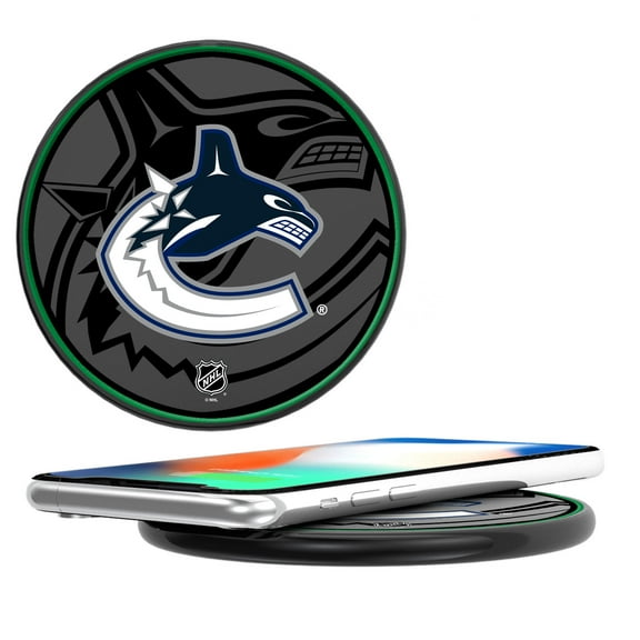 Keyscaper  Vancouver Canucks 15 Watt Wireless Induction Charger