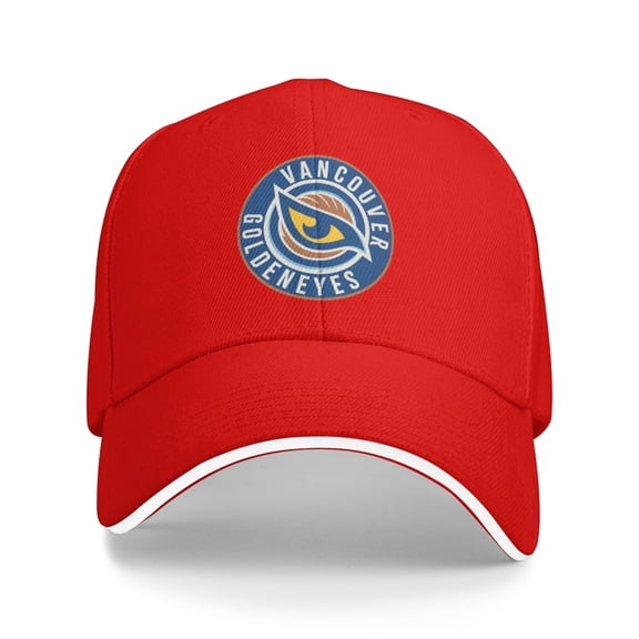 Vancouver Goldeneyes Hat Unisex Casual Baseball Cap