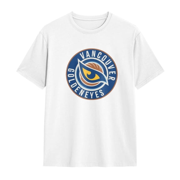 Vancouver Goldeneyes Tshirt Basic Short Sleeve Cotton Shirt
