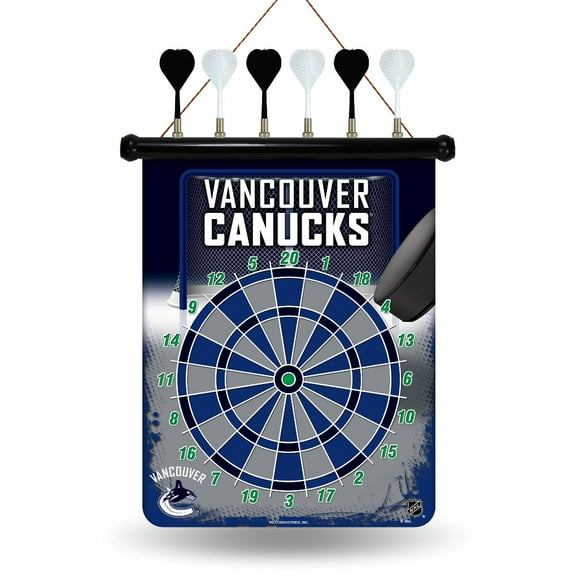 Vancouver NHL Canucks Cardinals Magnetic Dart Board
