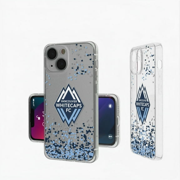 Vancouver Whitecaps FC iPhone Confetti Design Clear Case