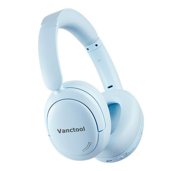 Vanctool Music headphones, Bluetooth Headphones Over Ear, 65H Playtime and 6 EQ Music Modes Wireless Headphones with Microphone