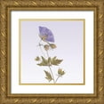 thumbnail image 1 of Vancura, R.  20x20 Gold Ornate Wood Framed with Double Matting Museum Art Print Titled - Delicate Lavender Floral, 1 of 4