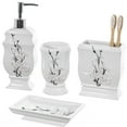 Vanda 4 Piece Bathroom Accessory Set