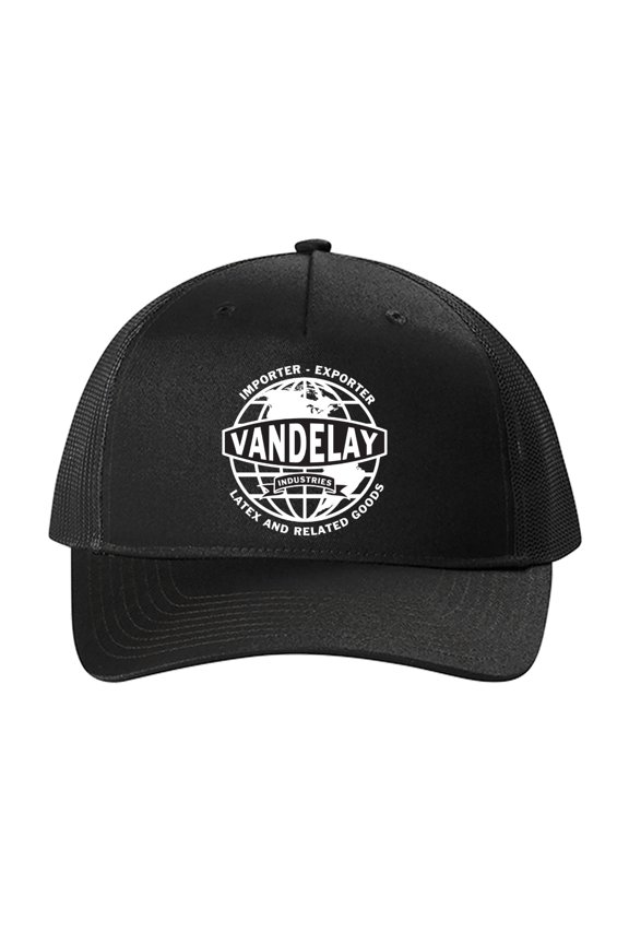 Vandelay Industries Logo 5 Panel Printed Trucker Cap