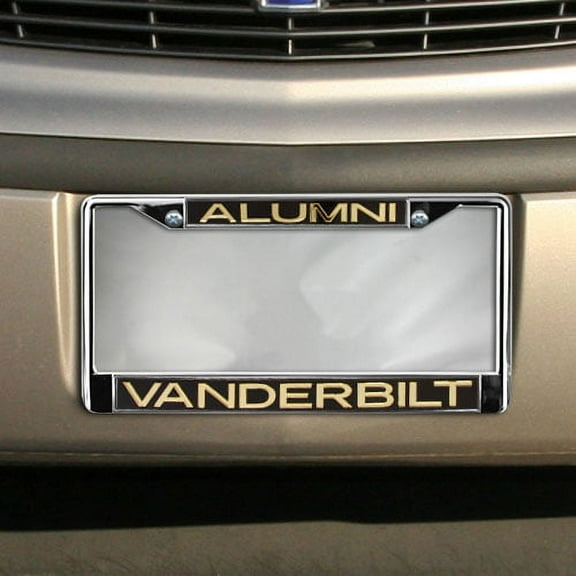 Vanderbilt Commodores Alumni Chrome License Plate Frame