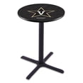 thumbnail image 1 of Vanderbilt Commodores 42" Cross Foot Pub Table, 1 of 2