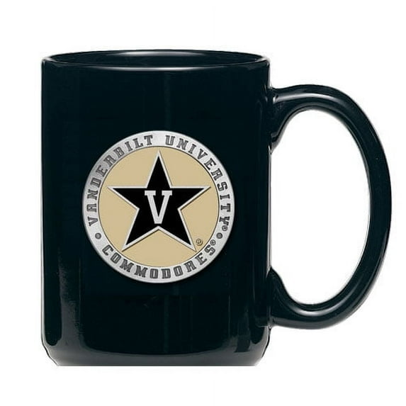 Vanderbilt Commodores Coffee Mug Set, Black