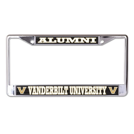 Vanderbilt University Alumni Chrome License Plate Frame