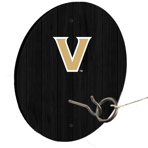Vanderbilt University Black Ring Toss Lawn Game