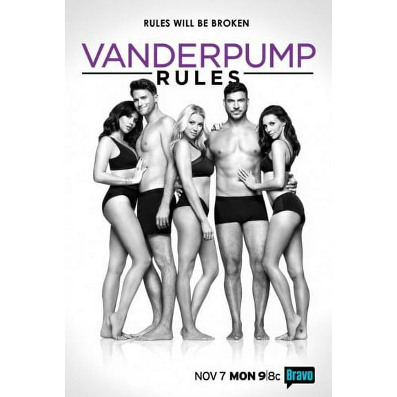 Vanderpump Rules Poster 24In x 36In Art Poster 24x36 Multi-Color Square Adults Best Posters