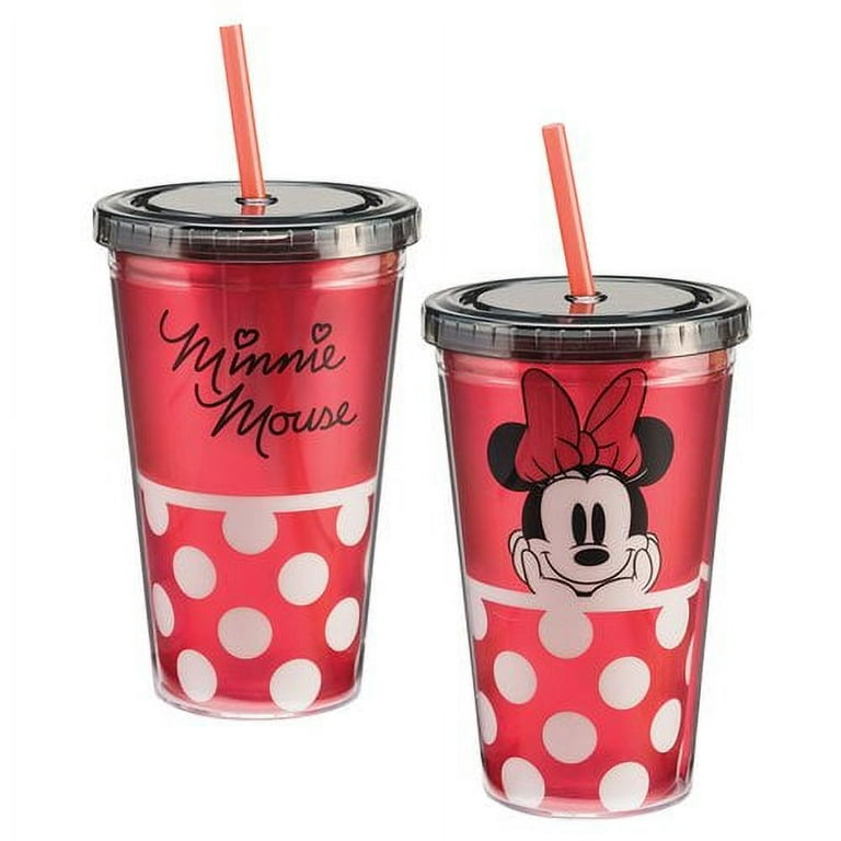 Minnie Mouse 18 oz. Red Acrylic Travel Cup