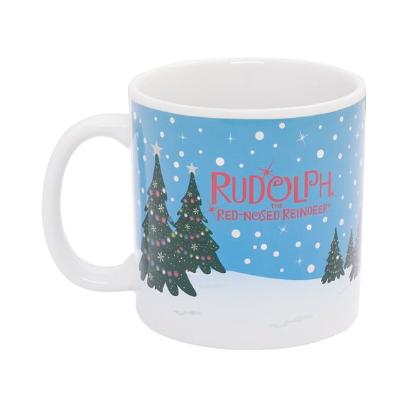 Vandor Rudolph 20-Ounce Ceramic Heat Reactive Mug