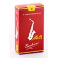 thumbnail image 1 of Vandoren Alto Sax Java Red Reeds Strength #2; Box of 10, 1 of 2