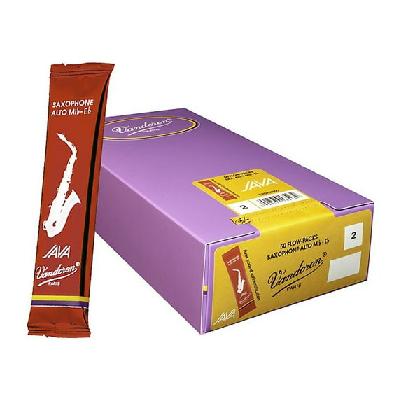 Vandoren Alto Sax Java Reed Box of 50 3.5 Box of 50