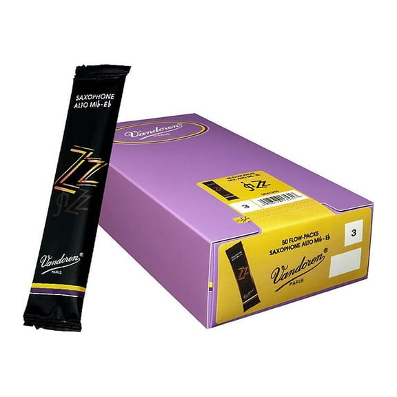 Vandoren Alto Sax ZZ Reed Box of 50 2.5 Box of 50