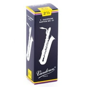 Vandoren Bari Sax Traditional Reeds Strength #2.5; Box of 5