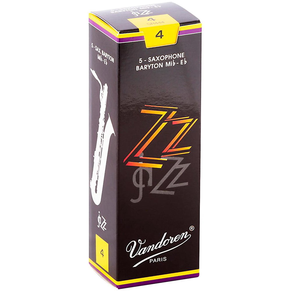 Vandoren Bari Sax ZZ Reeds Strength #4; Box of 5