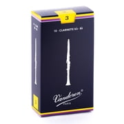 Vandoren Bb Clarinet Traditional Reeds Strength #3, Box of 10