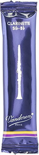 Vandoren Paris Bb Clarinet Traditional Reeds, Strength #3