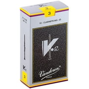 Vandoren Eb Clarinet V.12 Reeds Strength #3; Box of 10