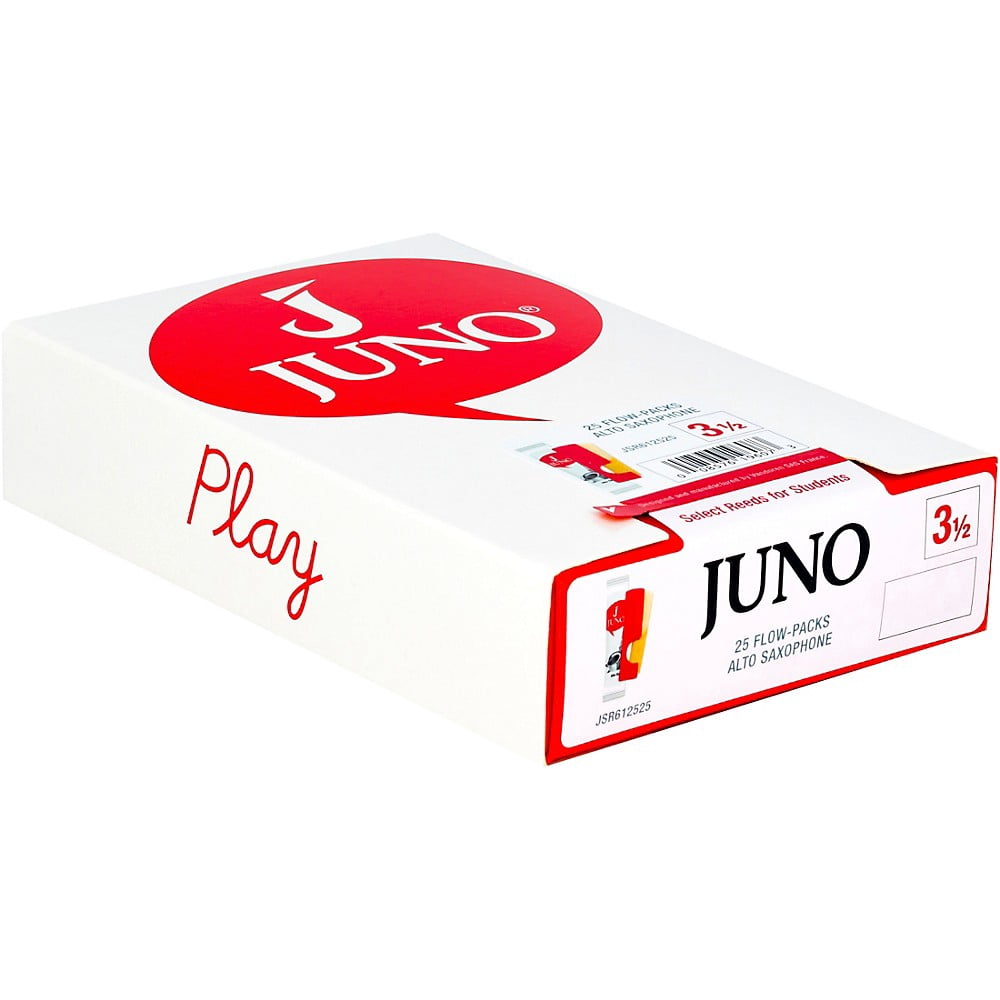 Vandoren JUNO Alto Sax, Box of 25 Reeds 3.5