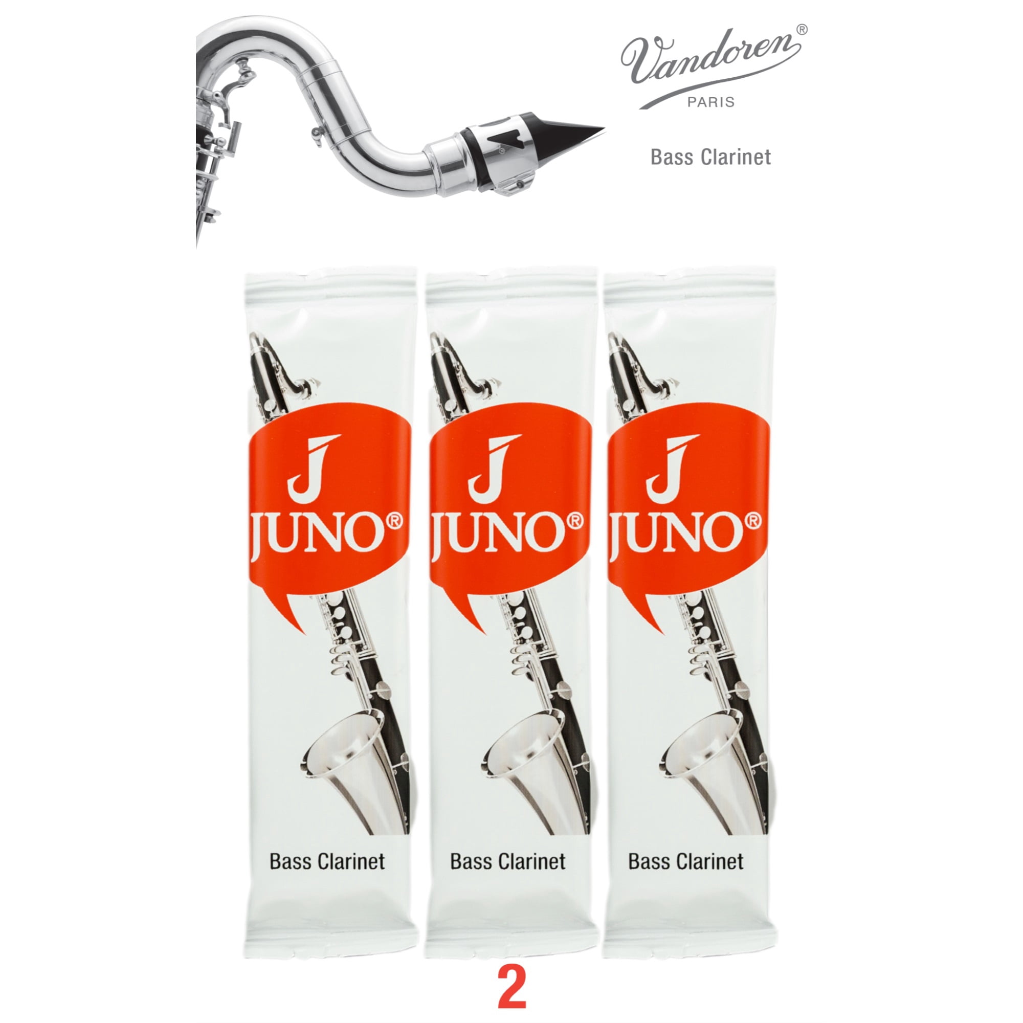 JUNO Bass Cl 25 reeds #2